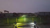 Two S3X platforms with spotlights on a vehicle roof at dusk